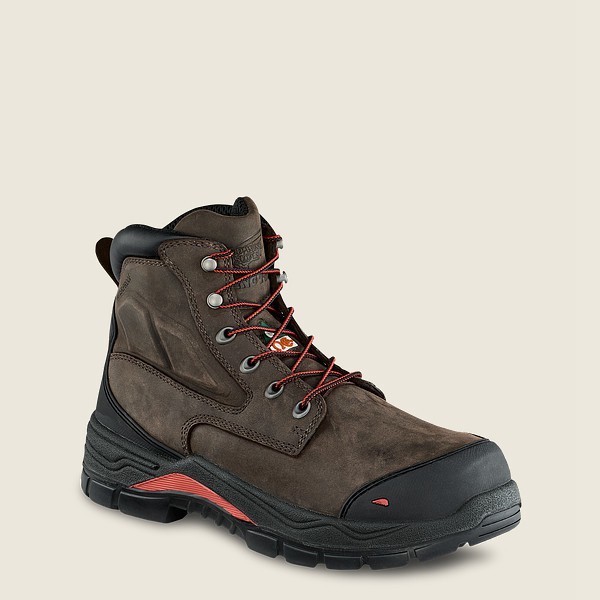 Red Wing Safety Boots Dark Grey - Mens King Toe® Adc - 6-inch Insulated Waterproof Csa Toe - 6592-CY